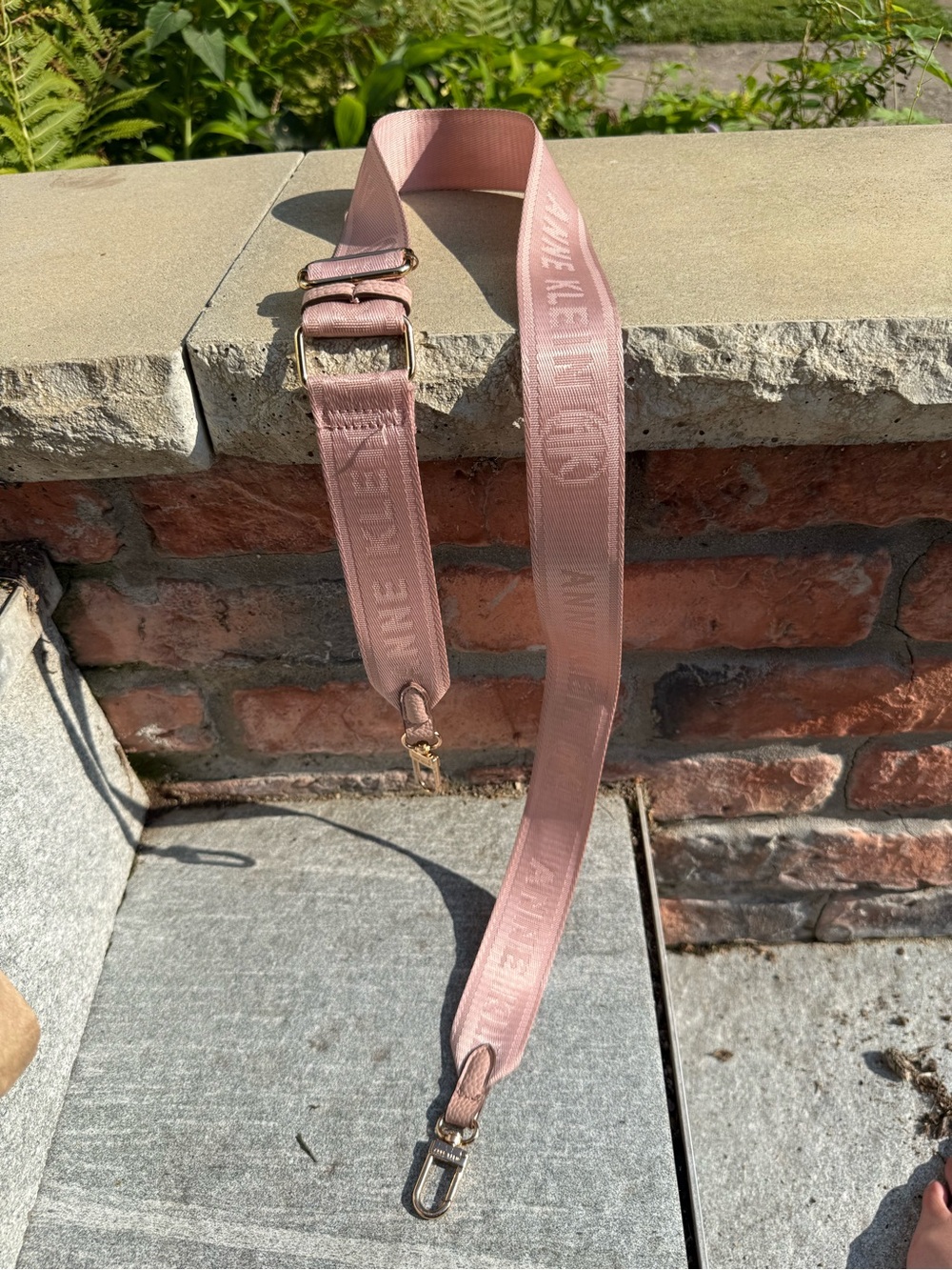 Anne Klein Dusty Pink Purse Strap
